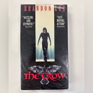 The Crow VHS NEW SEALED Brandon Lee 1994 Cult Classic Rare Miramax Tape